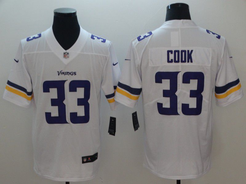 Men Minnesota Vikings #33 Cook White Nike Vapor Untouchable Limited Playe NFL Jerseys->baltimore ravens->NFL Jersey